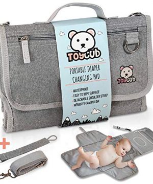 ToyCub’s Portable Changing Mat - Lightweight, Easy to Clean