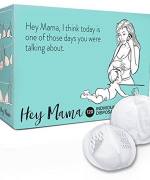Hey Mama Disposable Nursing Pads - (120) Super Absorbent