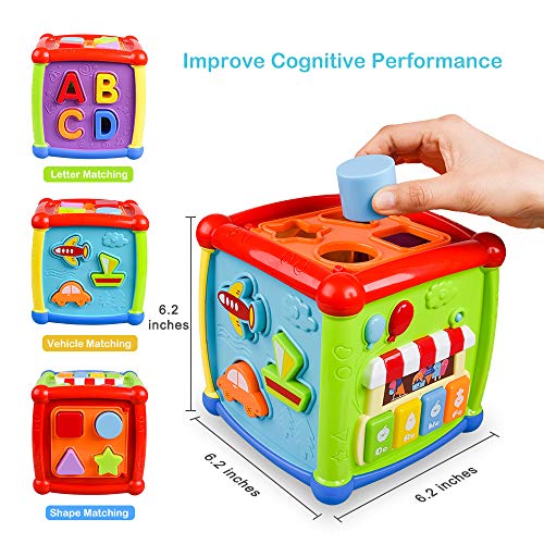 Shape Sorter Blocks Baby Toy 18 Months and Up