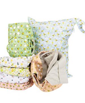 Simple Being Baby Cloth Diapers Adjustable 6 Pack