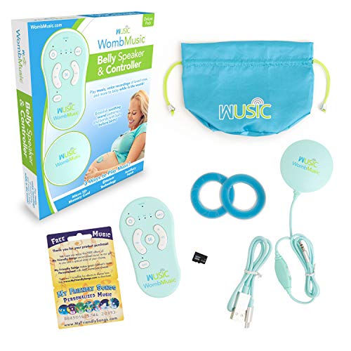 Womb Music Deluxe Baby-Bump Headphones with Bluetooth Controller