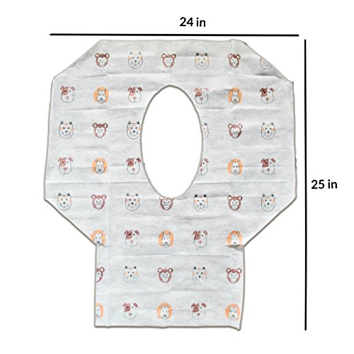 Disposable Toilet Seat Covers - Extra Large Size Perfect