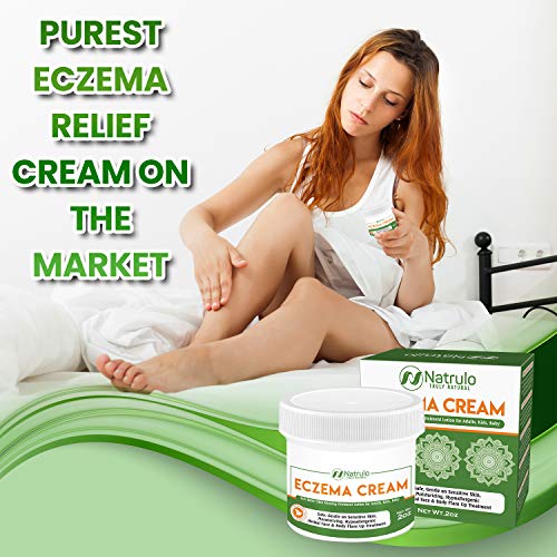 Natrulo Natural Eczema Cream 2oz – Itch Relief Skin Healing