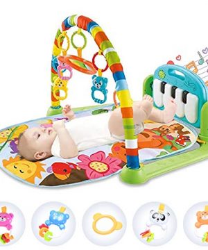 Hoopeum Baby Play Mat Toys for 0-3-6-12 Months