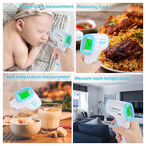 Non-Contact Digital Infrared Thermometer for Forehead Ear