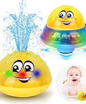 ZHENDUO Bath Toys, 2 in 1 Induction Spray Water Toy