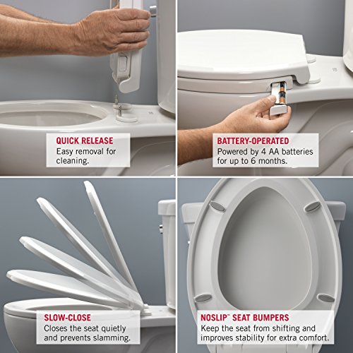 Training Nightlight Toilet Seat with Slow Close and Quick-Release