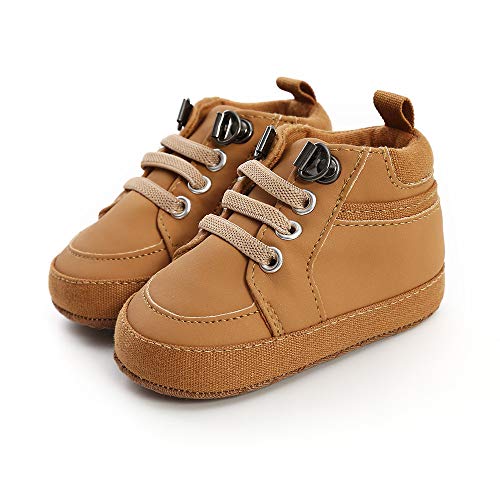 Leather Moccasin Sneakers for Toddler Boys and Girls