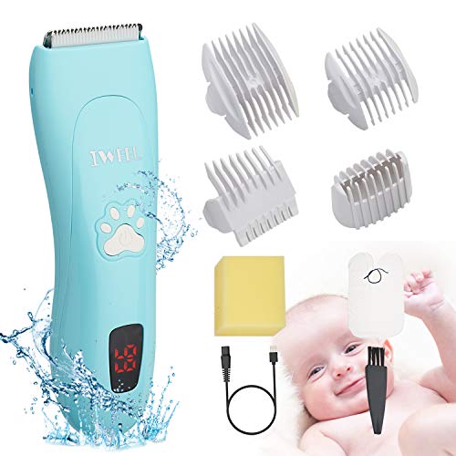 Electric Hair Clippers for Kids Ceramic Hair Trimmer for Infants & Toddler
