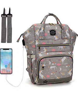 Diaper Bag Backpack, LEQUEEN Multifunction Travel Back Pack