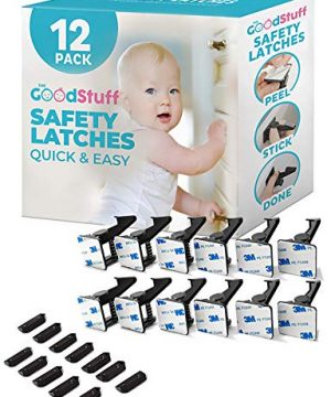 Cabinet Locks Child Safety Latches - Quick and Easy Adhesive