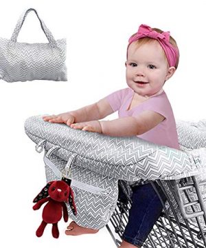 2-in-1 Shopping Cart Cover and Highchair Cover for Baby