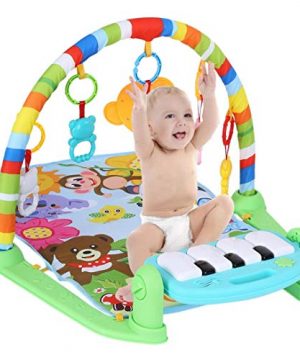 YADEOU Baby Play Mat Activity Gym, Baby Crawling Game Pad