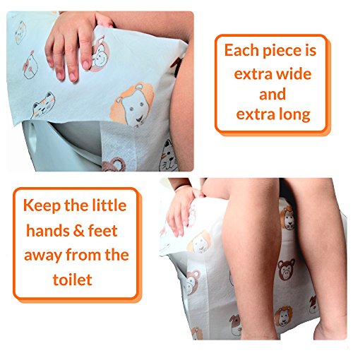 Disposable Toilet Seat Covers - Extra Large Size Perfect