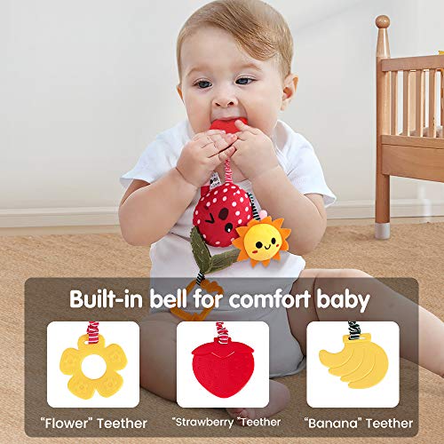 TUMAMA Baby Toys for 3 6 9 12 Months,Hanging Fruit