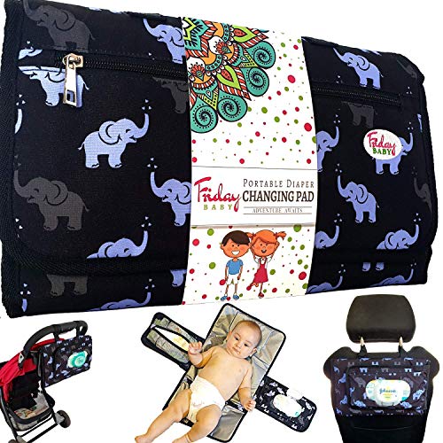 Fridaybaby Portable Diaper Changing Pad – Use One Handed