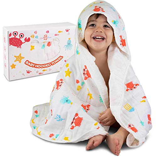 Softer Muslin Hooded Towel with Belt