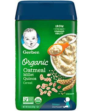 Gerber Baby Cereal Gerber Organic Oatmeal