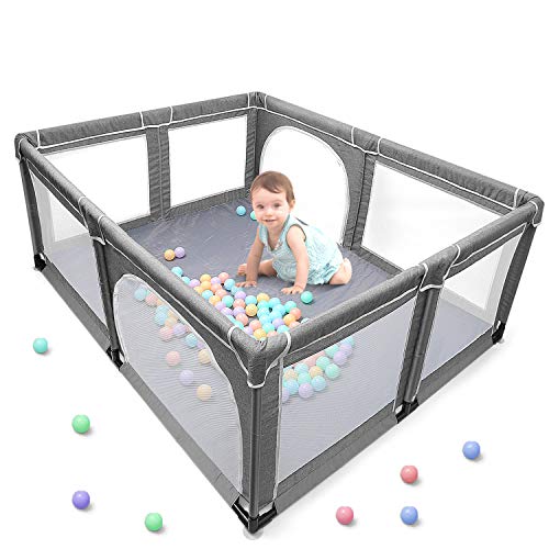 Yobest Baby Playpen, Extra Large Play Yard, Indoor