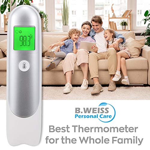 Infrared Thermometer with Fever Alarm and Memory Function