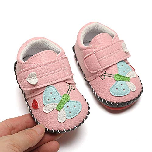 First Walkers with Hard Bottom and Rubber Sole for Toddlers