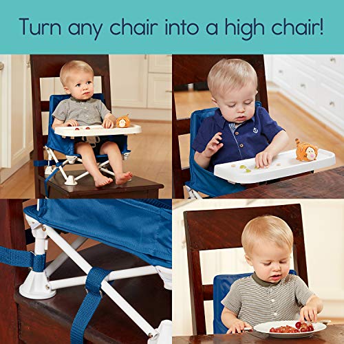 Journey Booster Seat with Tray: Your Go-Anywhere, Portable High Chair Solution for Baby's Dining Adventures