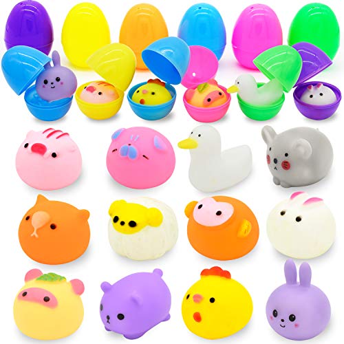 Easter Eggs with assorted Bath Toys for Kids