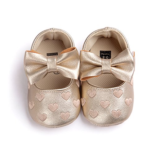 Cute Bow Crib Shoes Infant Prewalker