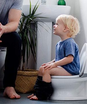 Nuby My Real Potty Training Toilet with Life-Like Flush Button