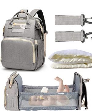3 in 1 Diaper Bag Backpack with with Changing Station