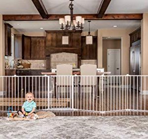 Regalo 192-Inch Super Wide Adjustable Baby Gate and Play Yard