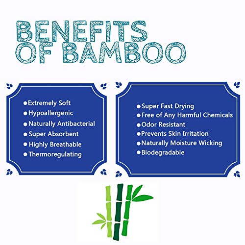 Bamboo Baby Bandana Bibs for Drooling and Teething