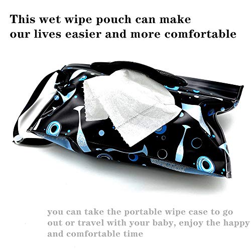 VOONGOR Portable Refillable Wet Wipe Pouch