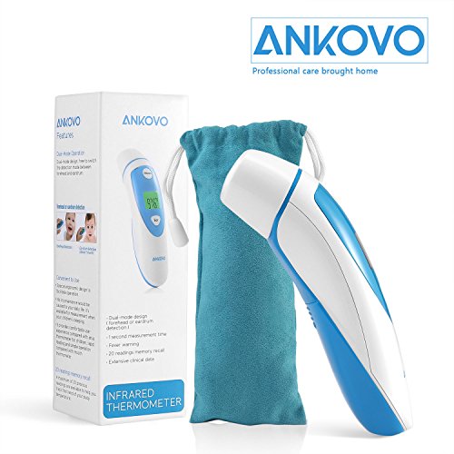ANKOVO Thermometer for Fever Digital Medical Infrared