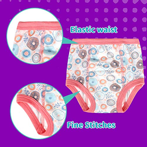 8 Packs Toddler Training Underwear for Boy and Girls