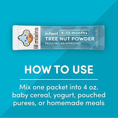 Lil Mixins Early Introduction Tree Nut Protein Powder for Infants