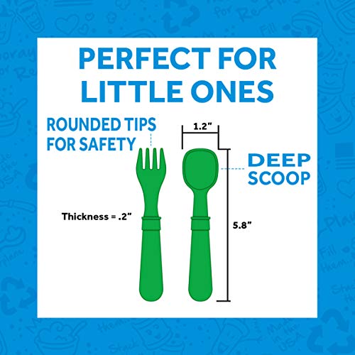 Spoon and Fork Set Toddler Feeding