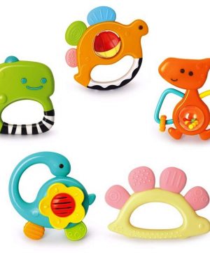 Yiosion Baby Rattles Sets Teether, Shaker, Grab and Spin Rattle