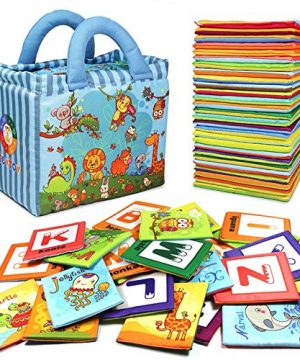 TEYTOY Baby Toy Zoo Series 26pcs Soft Alphabet Cards
