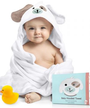 FOREVERPURE Baby Hooded Towel 100% Organic