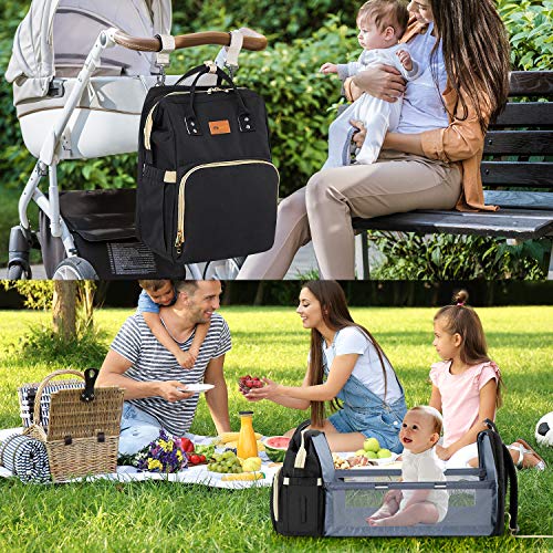 DEBUG Baby Diaper Bag Backpack with Changing Station