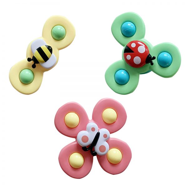 Suction Cup Spinning Top Toy Baby Toy