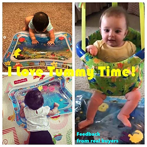 Baby Tummy Time Water Mat Start Crawling Stages