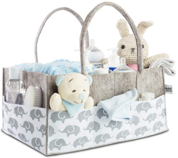 Baby Diaper Caddy Organizer for Nursery Essentials