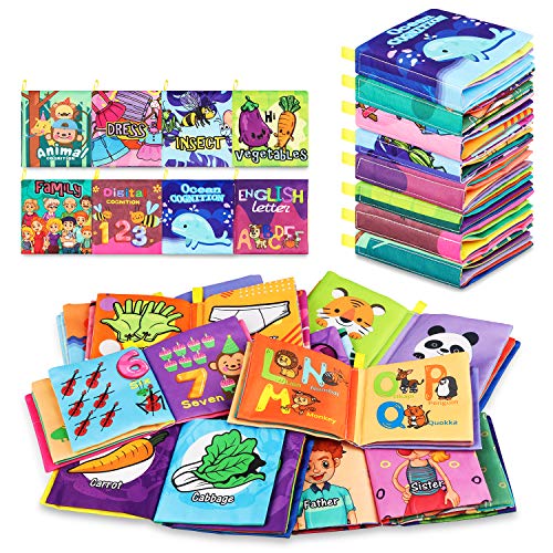 Fabric Soft Baby Cloth Books 6 to 12 - 18 Months