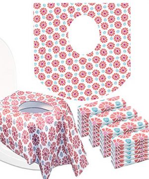 Disposable Toilet Seat Covers for Kids and Adults - 24 Pack