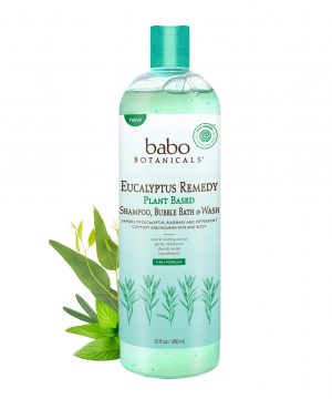 Bubble Bath Wash 3-in-1 Shampoo baby Eucalyptus