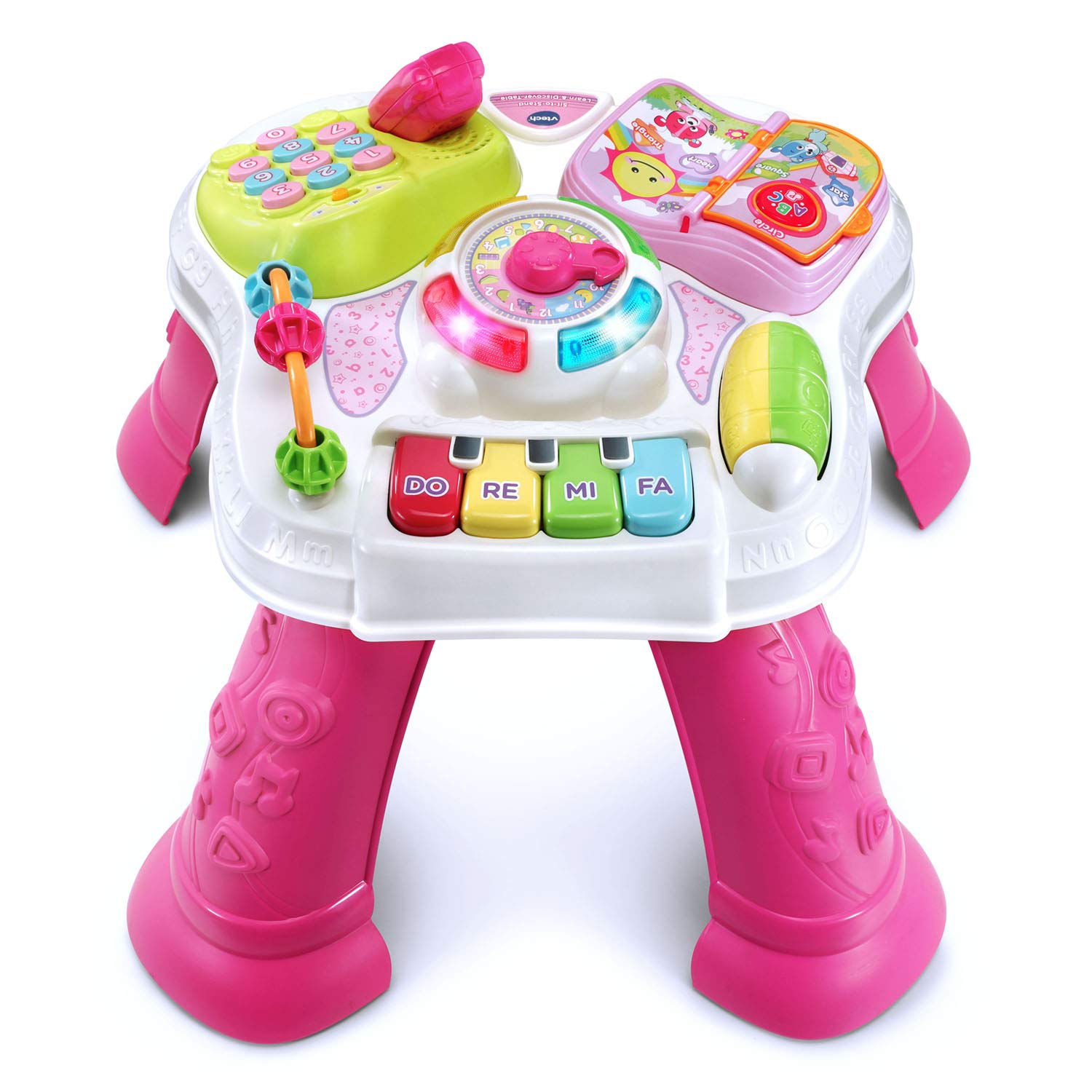 VTech Sit-To-Stand Learn, Discover Table, Pink