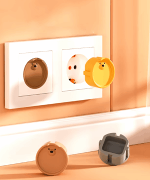 Cute Cartoon Silicone Baby Socket Protector – Anti-Electric2